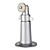  Black Wall Mount Stand Bracket for CCTV Security Camera (Base diameter: 5.5cm)