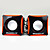  USB Mini Cube Speakers for PC, MP3 Player and Mobile Cell Phones (2W x 2)