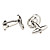  lettre @ boutons de manchette