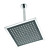  Chrome Finish Tub Shower Faucet with Rain Shower Head (Wall Mount)