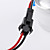  3W 300LM Blue Light Cylinder Crystal LED Ceiling Bulb (85-265V)