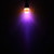  e27 1w 270-300lm rgb licht kristallen bol led lamp (85-265V)
