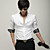  Summer Man Fashion Casual High Collar Shirt