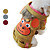  schattige paard warme sweater met capuchon jas met broek voor honden (xs-xxl, verschillende kleuren)