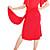  dancewear Ballsaal Viskose latin dance skirt für Damen mehr Farben