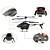  Wltoys 3.5CH Alloy RC helicopter with High-definition Aerial Camera