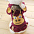  schattige paard warme sweater met capuchon jas met broek voor honden (xs-xxl, verschillende kleuren)