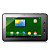  7 "kapacitiv touch screen Android 4,0 Tablet w / kamera / G-Sensor / WiFi - Før sort efter hvid (RK2906 1.2GHz / 4GB)