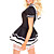  Cute Black Polyester Tutu Sailor Uniform