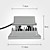  6W 540LM 6000-6500K Natural White Light LED Flood Lamp (12V)