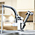  Centerset Contemporary Two Spouts Kitchen Faucet(Chrome Finish)