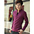  Mens Slim Langarm T-Shirt