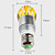  e27 1w 270-300lm rgb licht kristallen bol led lamp (85-265V)