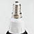  E14 3x1W 270-300LM 6000-6500K White Light LED Spot Bulb (85-265V)