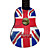  ng - (bandiera) solido ukulele soprano basswood
