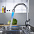  Sprinkle® by Lightinthebox - Contemporary Brass Kitchen Faucet with Color Changing LED Light