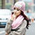  Fashion Lace Knit Bow Hat(Circumference is 56-58cm)