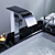  Sprinkle® by Lightinthebox - Contemporary Waterfall Bathroom Sink Faucet(Chrome Finish)