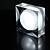  3W 3000-3500K Warm White Light Acrylic Crystal LED Ceiling Bulb (85-265V)