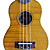  Hanknn - Mahogany Soprano Ukulele with Gig Bag/String/Picks/Strap