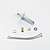  strooi ® door lightinthebox - kleur veranderende geleid waterval badkamer wastafel kraan (hoog)