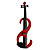  Chow's - (EV12) 4/4 Basswood Electric Violin Outfit (Multi-Color)