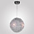  Modern Chandelier with 5 lights (Aluminum Shade)