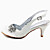  Satin Stiletto Heel Slingbacks With Bowknot Wedding/Party Shoes