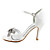  Satin Stiletto Heel Sandals With Rhinestone Party/Evening Shoes