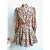  Floral Print Lace Dress(Slim Cut)