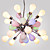 luz do pendente moderno, com 16 luzes