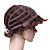  Capless Brown Elegant Short Wig of High Quality