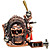  9 armas kit tatuaje con lcd de energía y el 40 de tinta color + freeshipping