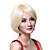  Capless Fashion Top Quality 100% Human Hair Light Blonde Short Wig