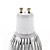  Dimbare GU10 5W 450-500lm 3000-3500K warm wit licht led spot lamp (220v)