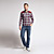  Elegant Man England Lattice Shirt
