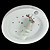  60W Sensor Flush Mount Light with 1 Light in Round Acrylic Shade
