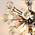  NORTHALLERTON - Lampadario in cristallo con 6 lampadine