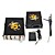  5 Cast Iron Tattoo Gun Kit for Lining and Shading with Case(54 5ml Colors Included)