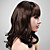  capless 100% cheveux humains perruque longue bouclée
