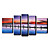  Håndmalt Abstract Oil Painting med Trykk Frame - Sett med 5