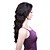  Mono Top With Stretch Lace At Back Indian Remy Hair 22 Inch Fashion Body Curly Front Hand-tied Wigs