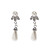  Imitation Pearl/ Rhinestone Ladies' Jewelry Set Including Necklace And Earring Set