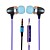  Bullet In-ear Metal Headphones with Microphone