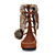  Suede Low Heel Ankle Boots With Braided Strap Party / Evening Shoes (More Colors)