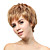  Capless korte Blond Straight synthetische pruiken