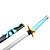  cosplay zwaard geïnspireerd door bleekmiddel 10e divisie Captain Toshiro Hitsugaya hyorinmaru (blauw ver.)