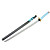  cosplay zwaard geïnspireerd door bleekmiddel 10e divisie Captain Toshiro Hitsugaya hyorinmaru (blauw ver.)