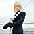  Cosplay Costume Inspired by Fate/Zero Saber Black Suit