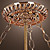  PLANO - Lampadario stile tiffany